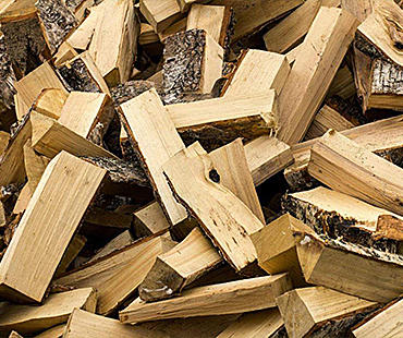 Komponenten eines Holzhackers